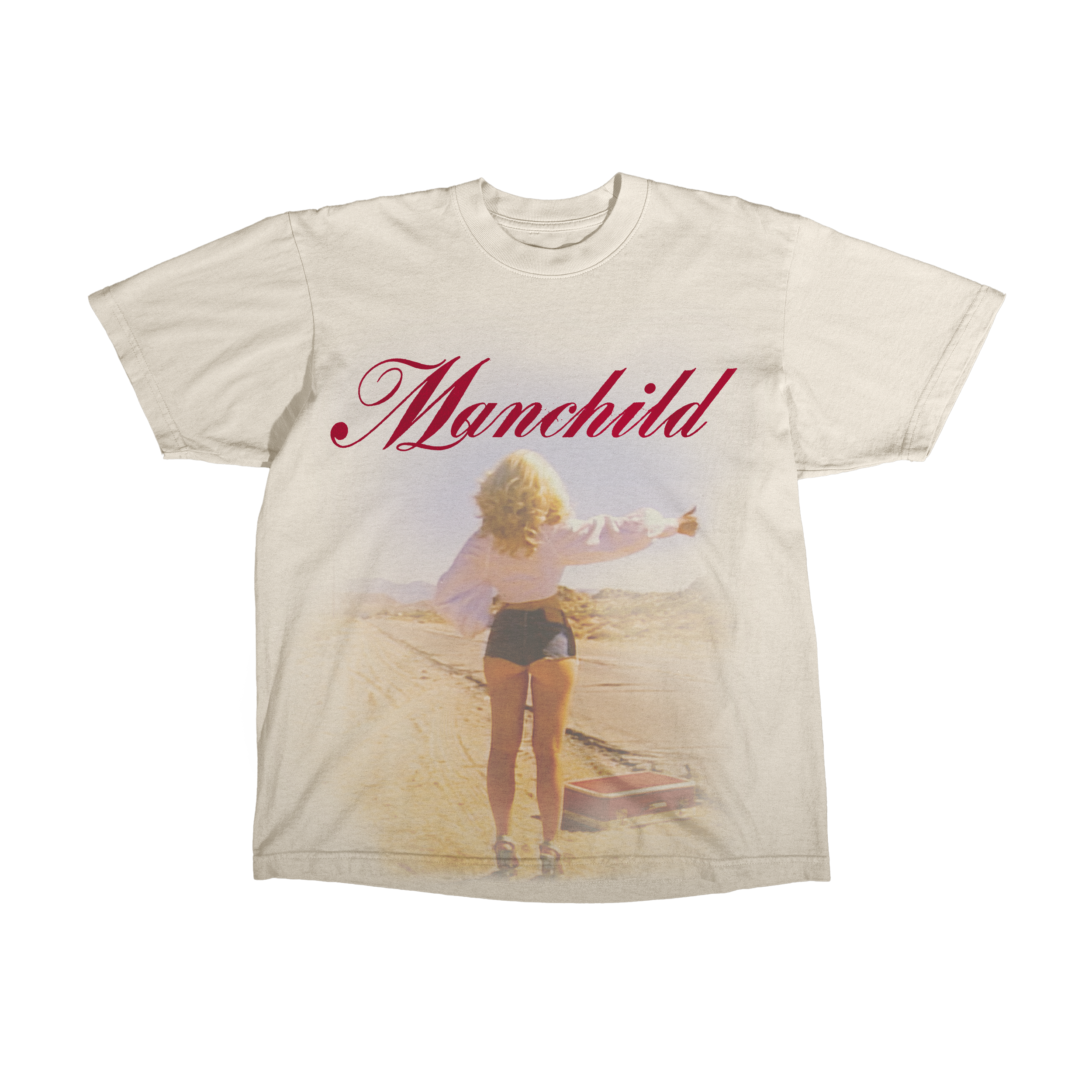 Sabrina Carpenter 公式Tシャツ Manchild Mサイズ Manchild Photo T-Shirt - Sabrina Carpenter CA
