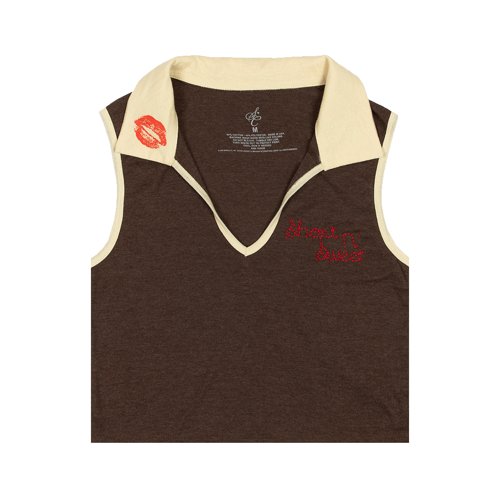 Short n' Sweet Polo Tank