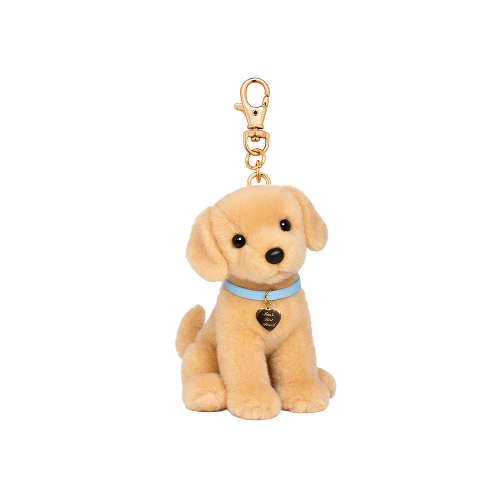 Man's Best Friend Puppy Keychain